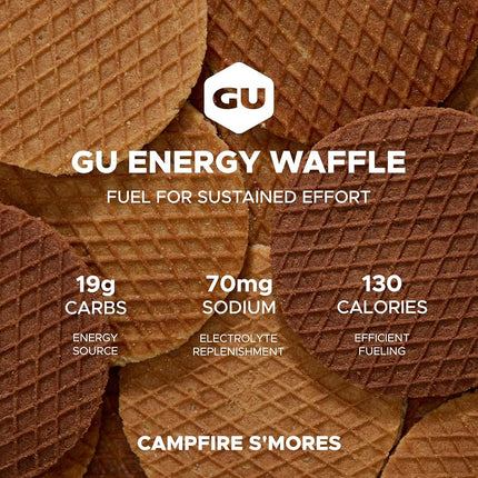 GU Energy Stroopwafel Sports Nutrition Waffle, Gluten Free Coconut, 16-Count