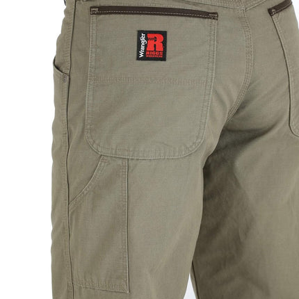 Wrangler Mens Riggs Workwear Fr Flame Resistant Carpenter Jeans, Bark, 30W x 32L