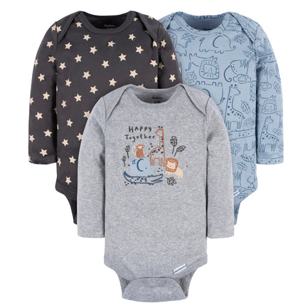Gerber Set de regalo de 12 piezas de primera puesta para bebé niña y niñoSet de ropa de primera puesta de 12 piezas, Happy Together, 6-9 meses