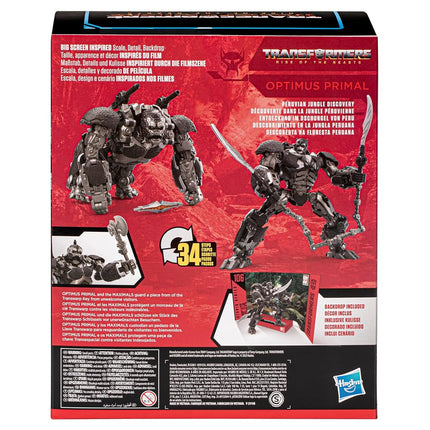 Transformers Studio Series Leader Rise of the Beasts 106 Optimus Primal 8.5” Action Figure