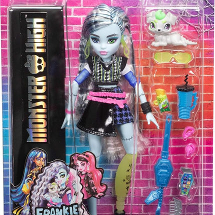 Monster High Frankie Stein Doll with Pet Dog
