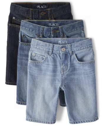 The Children's Place Boys Boys Stretch Denim Short