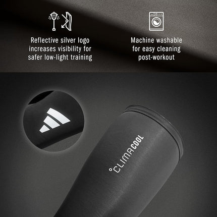 adidas Unisex Compression Arm Sleeves - Black