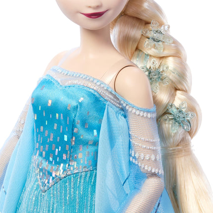 Mattel Frozen Anna & Elsa Doll Set - Disney Princess Collector Fashion Dolls Celebrating Disney 100 Years of Wonder, Inspired by the Movie