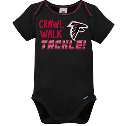 NFL Baby Boys 3 Pack Short Sleeve Bodysuit