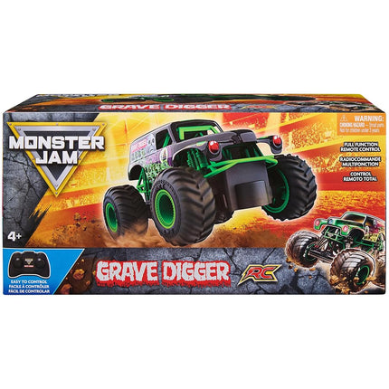 Monster Jam Official Megalodon Remote Control Monster Truck, 1:24 Scale, 2.4 GHz