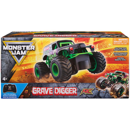 Monster Jam Official Megalodon Remote Control Monster Truck, 1:24 Scale, 2.4 GHz