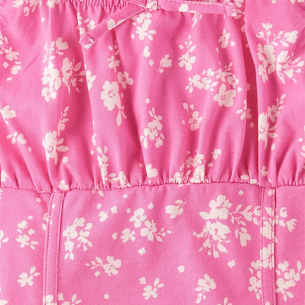 The Children's Place Girls' Casual Everyday Sleeveless Dresses, Yreka Pink Corset, XX-Large