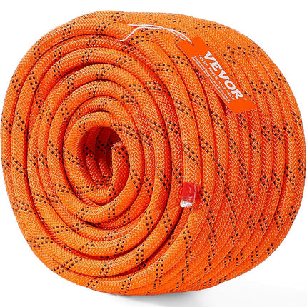 VEVOR Double Braided Polyester Rope, 1/2 Inch x 12