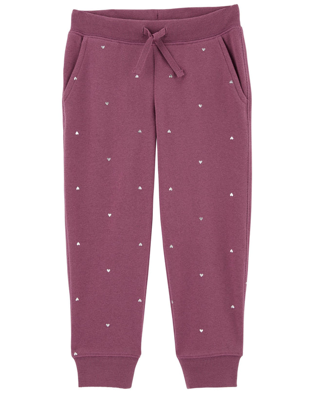 OshKosh B'Gosh Baby Girls Fleece Pull-On Pants, Gr