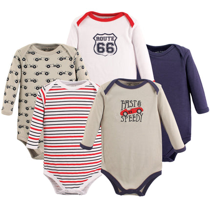Luvable Friends baby-girls Cotton Long-sleeve Body
