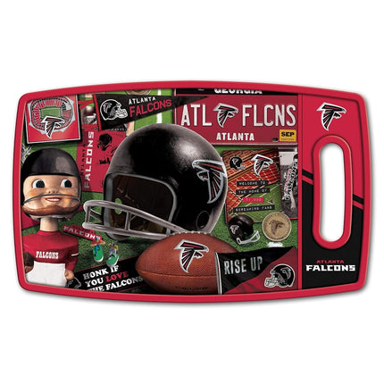 YouTheFan NFL Atlanta Falcons Retro Series Cutting Board