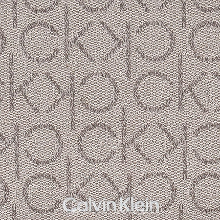 Calvin Klein Women's Reyna Crossbody, Almond/Taupe/White Logo, One Size