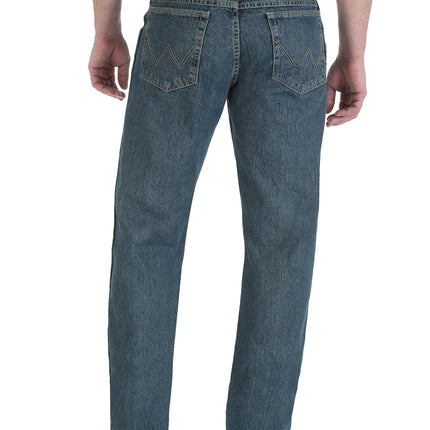 Wrangler Men's Rugged Wear Relaxed Straight-Fit Jean - Blue - 33W x 32L