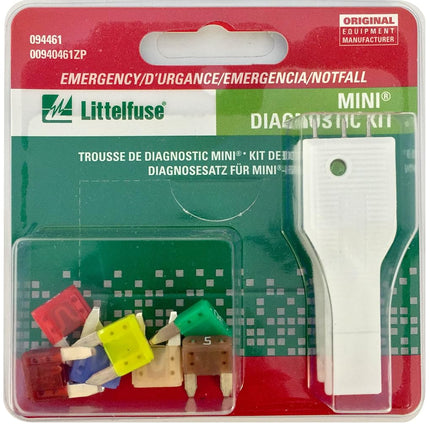 Littelfuse 094461 MINI Emergency Diagnostic Fuse Kit