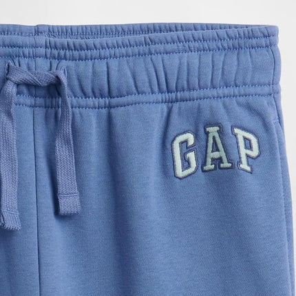 Gap Boys' Heritage Logo Pull-on Jogger Sweatpants, Red Delicious, Large