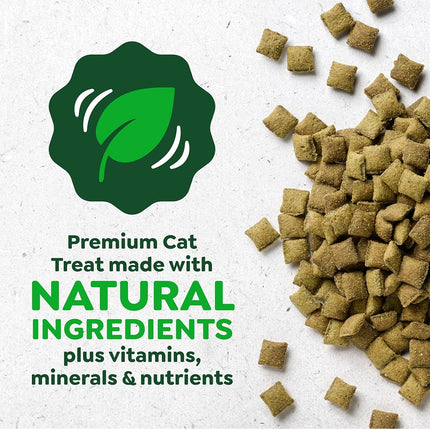 FELINE GREENIES SMARTBITES HEALTHY INDOOR Natural Treats for Cats, Tuna Flavor, 2.1 oz. Pouch