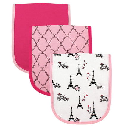 Luvable Friends 3 Piece Burp Cloth with Fiber Fill