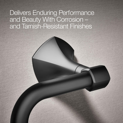 Kohler 27063-BL Occasion™ Towel Ring, Matte Black
