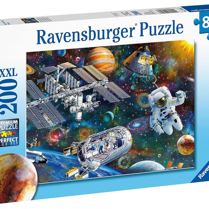 Ravensburger Cosmic Exploration Astronauts in Space Jigsaw Puzzle for Kids Age 8 Years Up - 200 Pieces