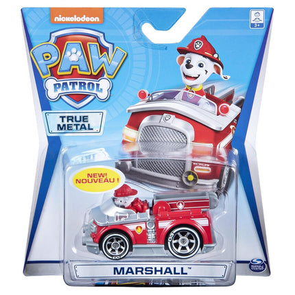 Paw Patrol True Metal 8cm Collectible Diecast Toy Vehicles - Marshall