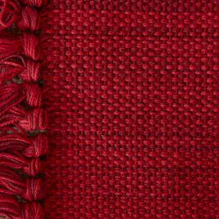 DII Tabletop Collection, Cotton, Tango Red, Placemat Set, 13x19