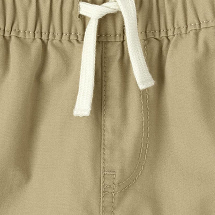 The Children's Place Short de jogging à enfiler pour bébé garçon, lot de 3, lin, 3T