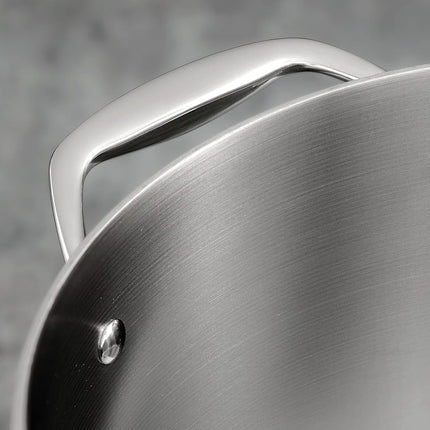 Tramontina 4 Quart Stainless Steel Triple Layer Sauce Pan with Lid 80116/024DS