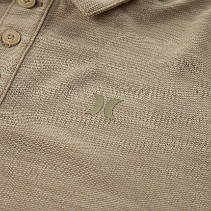 Hurley Boys' Performance Polo Shirt, Rattan Heather, 4