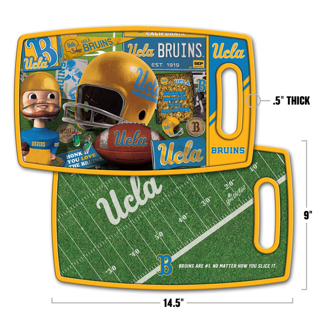 YouTheFan NCAA UCLA Bruins Retro Series Cutting Board