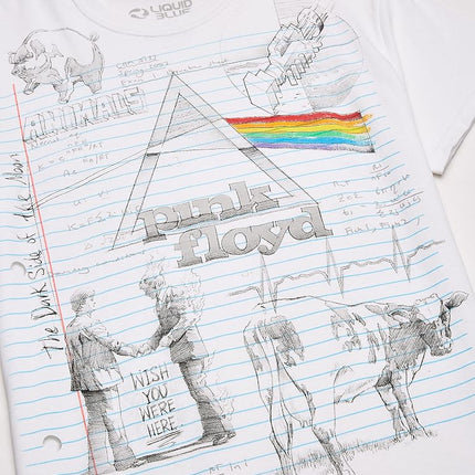 Liquid Blue Unisex's shirtfloyd 素描 플로이드 스케치 티셔츠floyd 恤 Playeracamiseta Sketchחולצת טי Floyd Sketchتي شيرت فلويد سكتشfloyd Sketch T-Shirt, White, Large