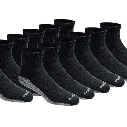 Dickies mensDri-tech Moisture Control Quarter Sock