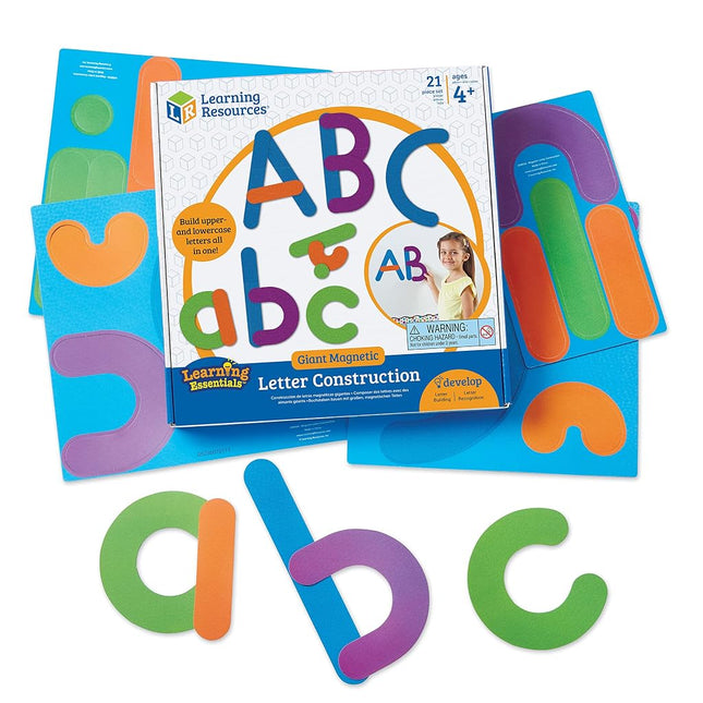 Learning Resources Magnetic Letter Construction Demonstration Set