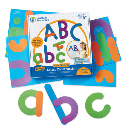 Learning Resources Magnetic Letter Construction De