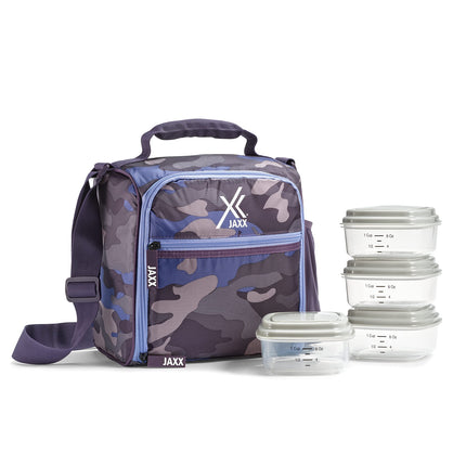 Fit & Fresh JAXX Meal Prep Lunch Box With Containe