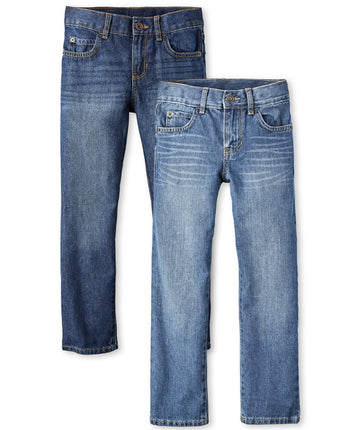The Children's Place Boys Basic Straight Leg Jeans