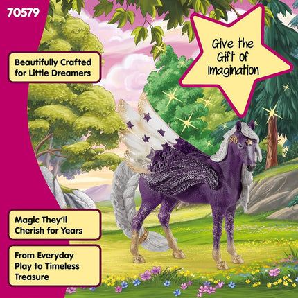 Schleich Bayala - Star Pegasus, Mare Toy Figurine - Kids Ages 5+ | 70579