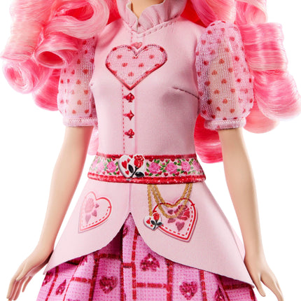 Mattel Disney Descendants: El Ascenso de Red Muñeca Cantante Bridget, Joven Reina de Corazones con Ropa Inspirada en la Película, Canta "Shuffle of Love" en Inglés