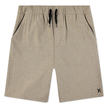 Shorts à enfiler Hurley pour garçons, Kaki, 4T