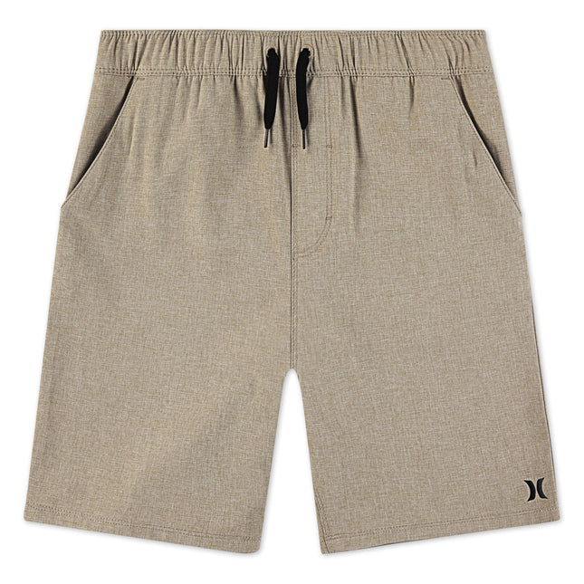 Hurley Boys' Pull on Shorts, Khaki, 4