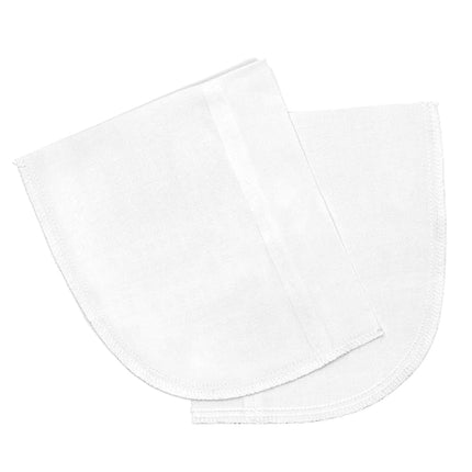 Dritz 55457-61 Repair Pockets, Iron-On, White (2-Count)