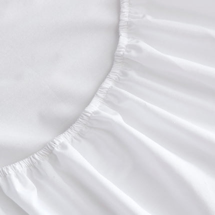 Nautica - Queen Sheet Set, Cotton Percale Bedding Set, Crisp & Cool, Lightweight & Breathable (White, Queen)