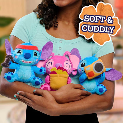 Just Play Stitch Plush Toy Small Weight Toy for Ages 2+