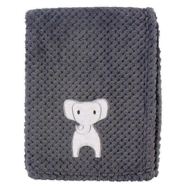 Hudson Baby Unisex Baby Plush Waffle Blanket, Mode