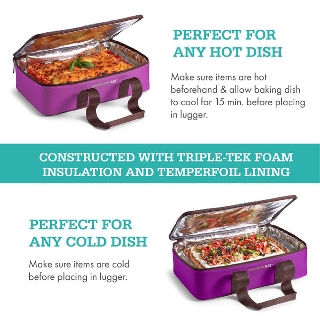 Rachael Ray Lasagna Lugger, Purple