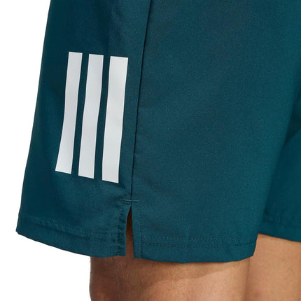 adidas Men's Club Tennis Climacool 3-Stripes Shorts, Aurora Ivy, XS 9 inch