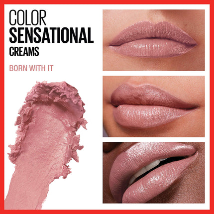 MAYBELLINE - Color Sensational Lipcolor 015 Born with It - 0.15 oz. (4.2 g)