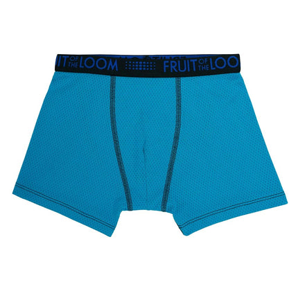 Fruit of The Loom Big Boys Breathable Boxer Brief Underwear Multipack, Micro/Mesh Assorted, X-Large
