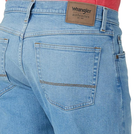 Wrangler Authentics Men's Athletic Fit Stretch Jean, Deacon, 42W x 30L