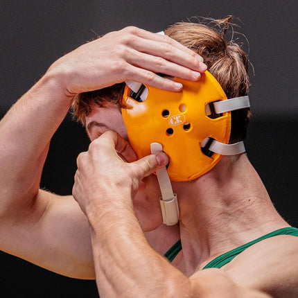 Cliff Keen Two-Tone Signature Wrestling Headgear - colour: Black/Black